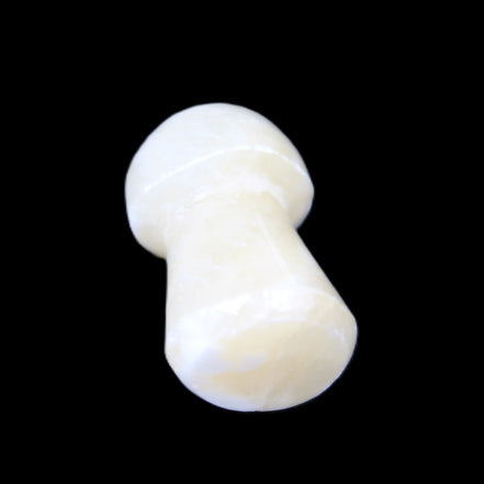 Rose Quartz hand-carved skull 51g in sunlight - Rocks and Things Store