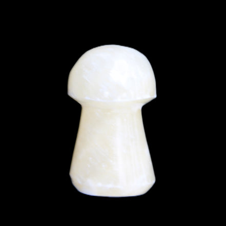 Rose Quartz hand-carved skull 51g in sunlight - Rocks and Things Store