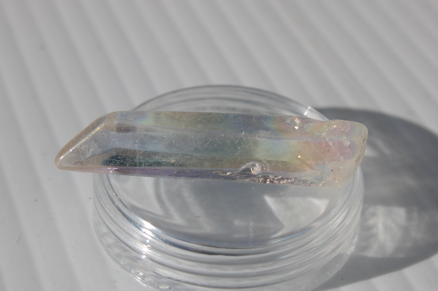 Angel Aura Quartz crystal 42mm 6g Rocks and Things