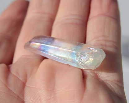 Angel Aura Quartz crystal 42mm 6g Rocks and Things