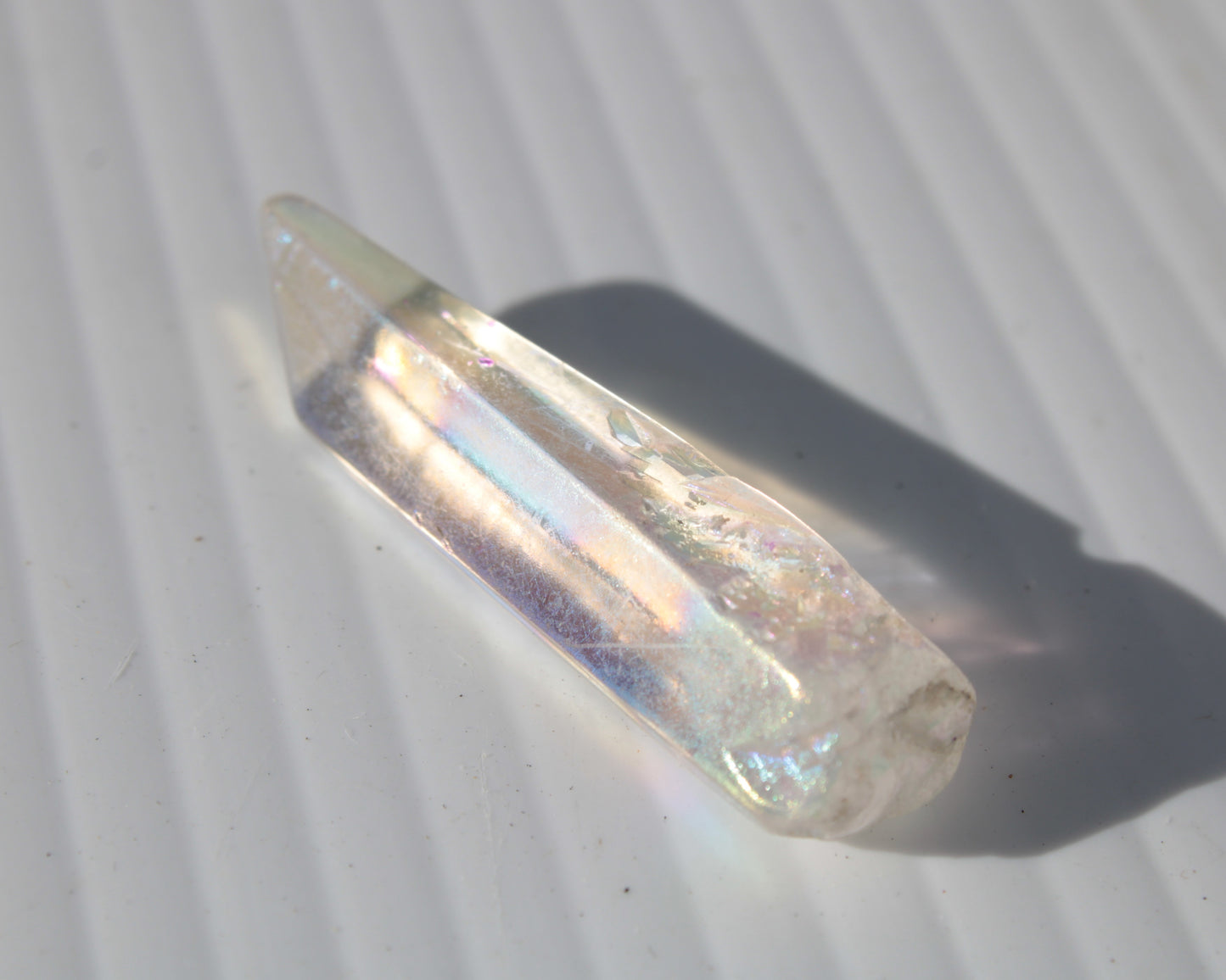 Angel Aura Quartz crystal 42mm 6g Rocks and Things