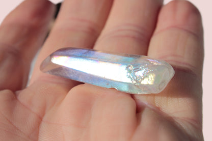 Angel Aura Quartz crystal 42mm 6g Rocks and Things