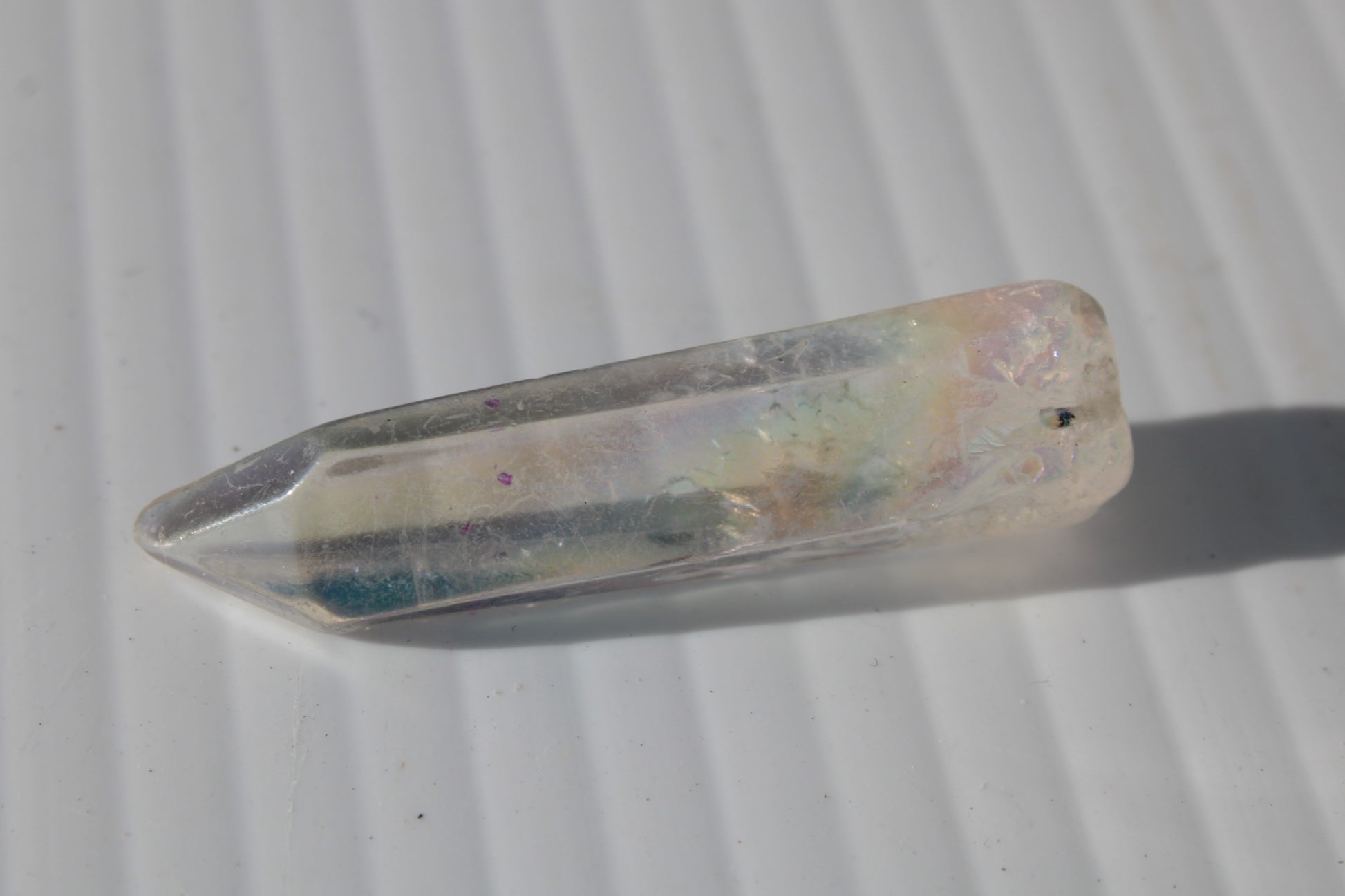 Angel Aura Quartz crystal 42mm 6g Rocks and Things