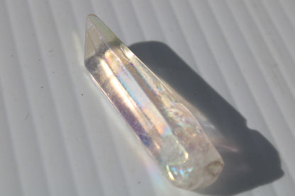 Angel Aura Quartz crystal 42mm 6g Rocks and Things