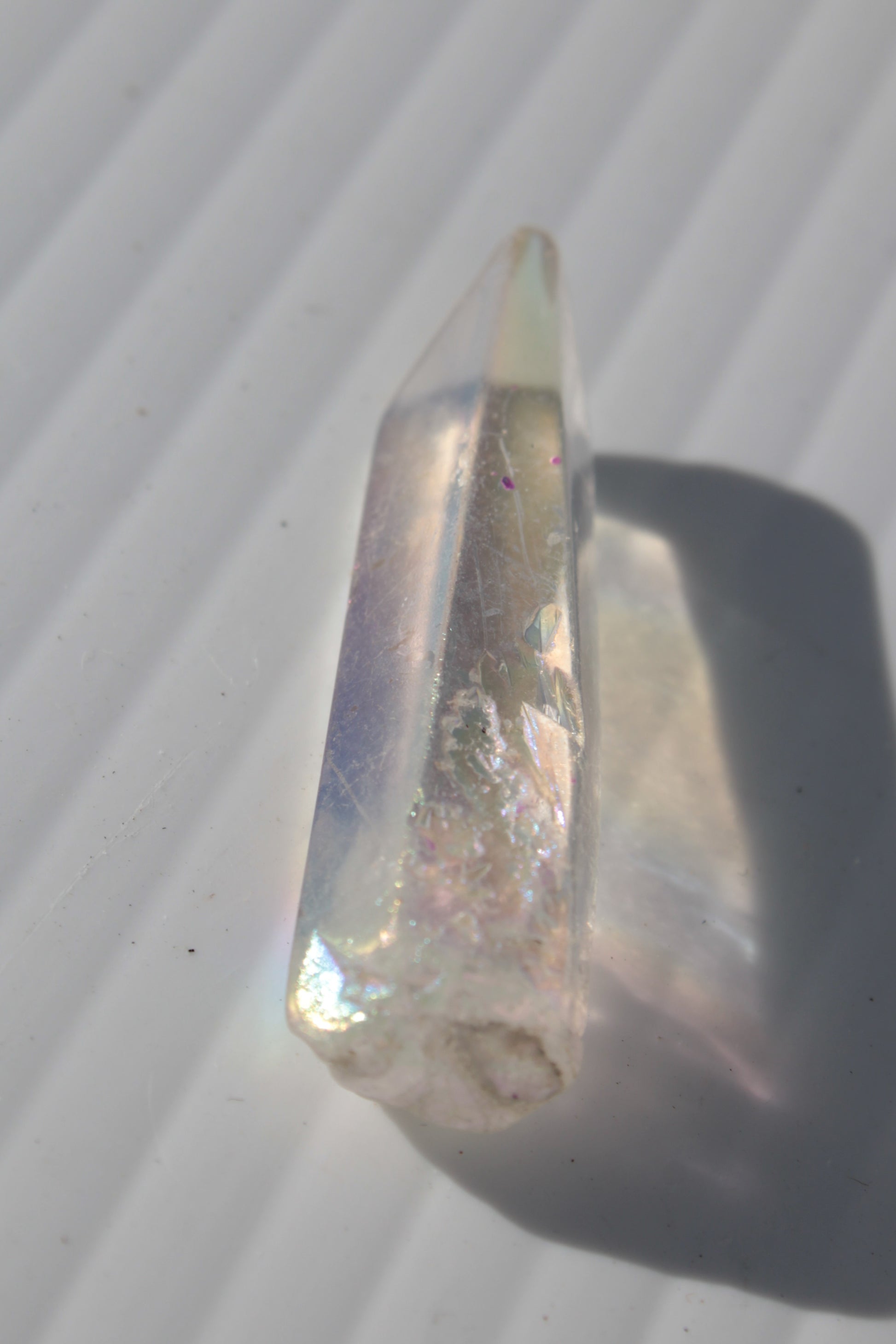 Angel Aura Quartz crystal 42mm 6g Rocks and Things