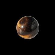 Tigers Eye small sphere 20mm 13g in sunlight - Rocks and Things Store