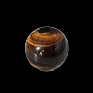 Tigers Eye small sphere 20mm 13g in sunlight - Rocks and Things Store