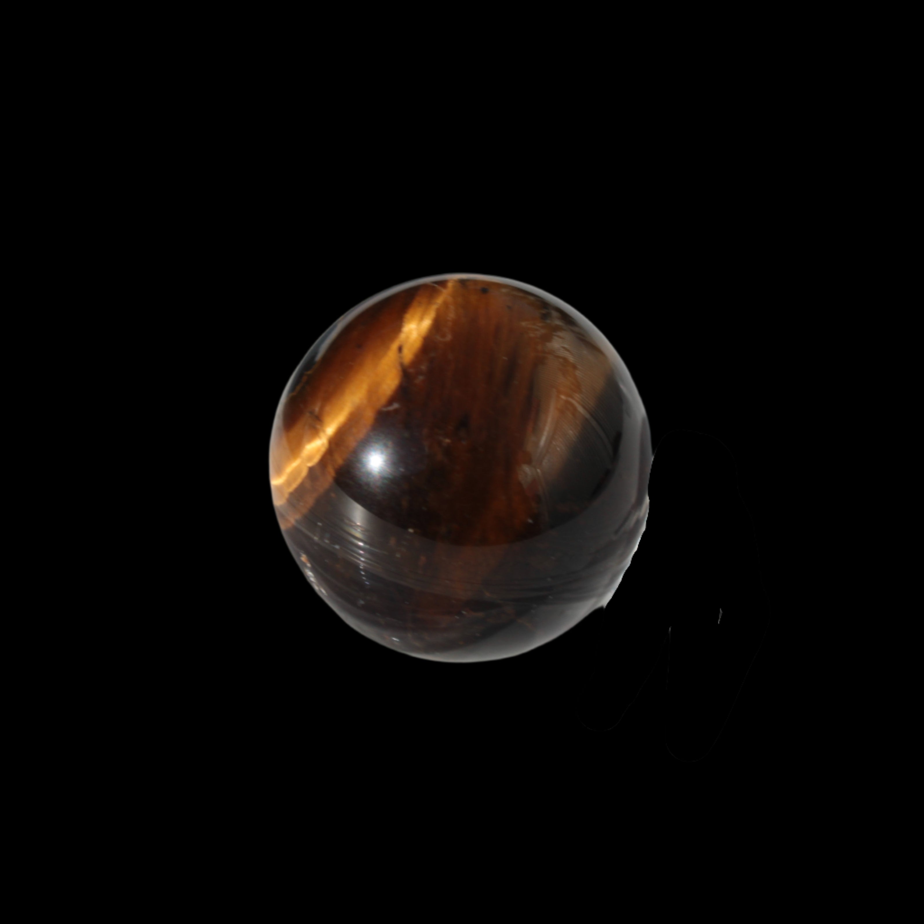 Tigers Eye small sphere 20mm 13g Rocks and Things