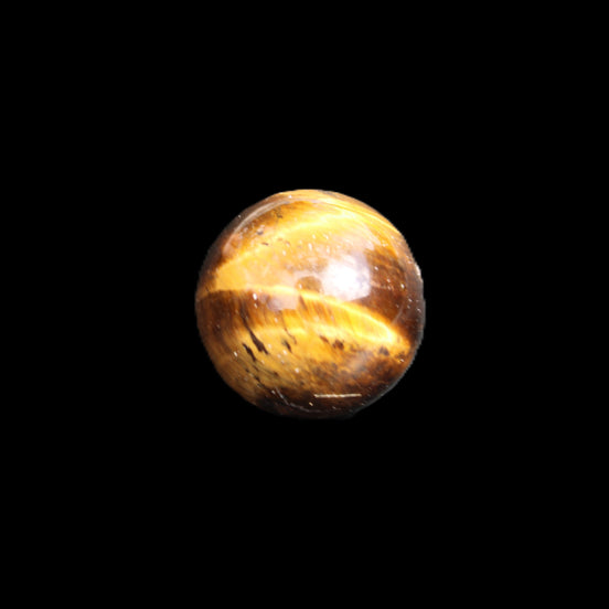 Tigers Eye small sphere 20mm 13g in sunlight - Rocks and Things Store