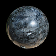 Indigo Gabbro sphere 252g in sunlight - Rocks and Things Store