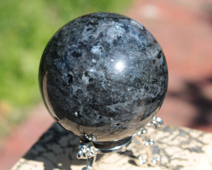 Indigo Gabbro sphere 252g Rocks and Things