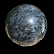 Indigo Gabbro sphere 252g in sunlight - Rocks and Things Store