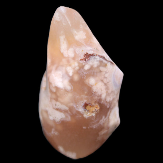 Snowflake Cherry Blossom Agate flame from Madagascar 63g in sunlight - Rocks and Things Store
