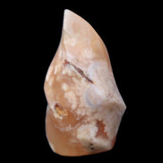 Snowflake Cherry Blossom Agate flame from Madagascar 63g in sunlight - Rocks and Things Store