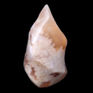 Snowflake Cherry Blossom Agate flame from Madagascar 63g in sunlight - Rocks and Things Store