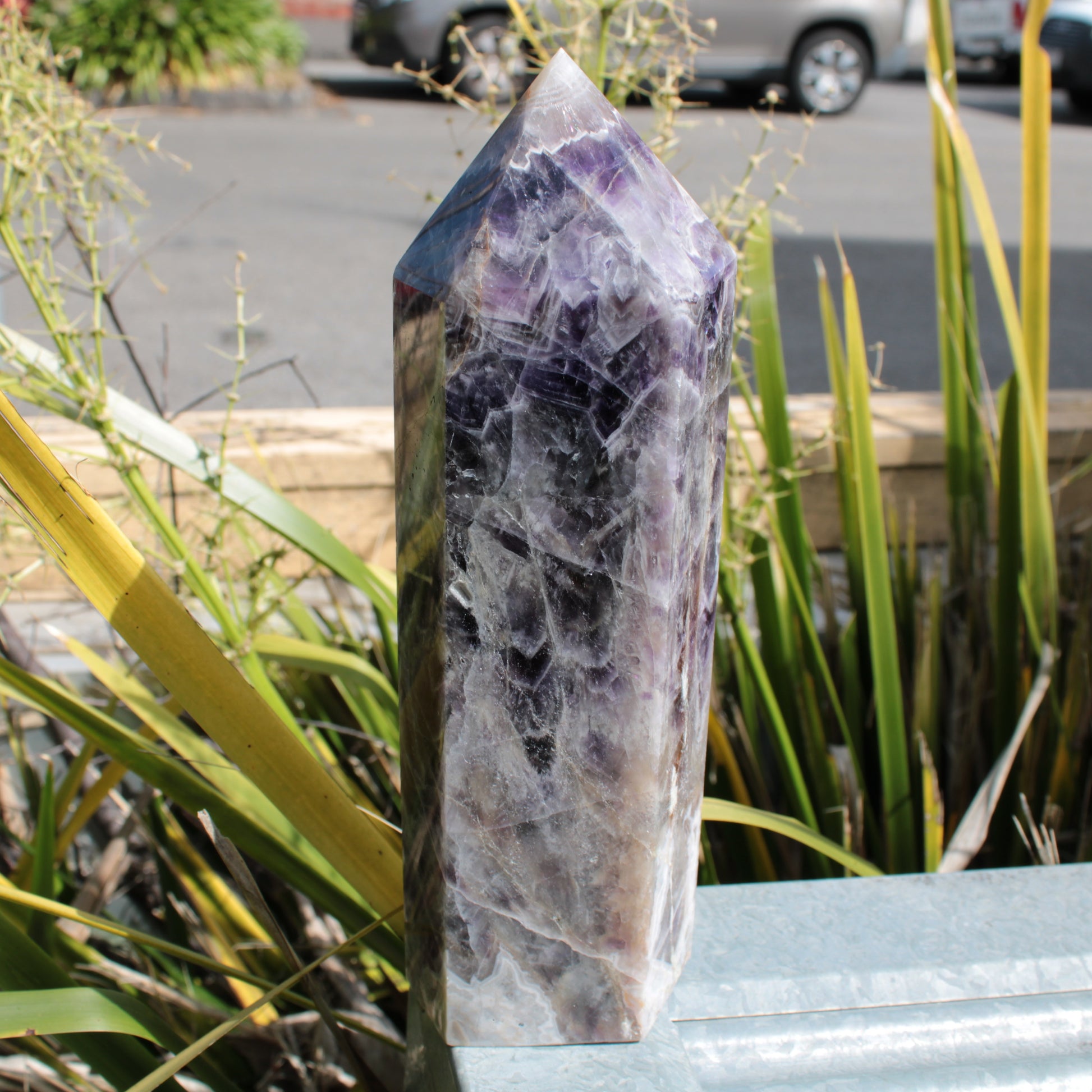 Fantasy Amethyst Obelisk 1840g Rocks and Things