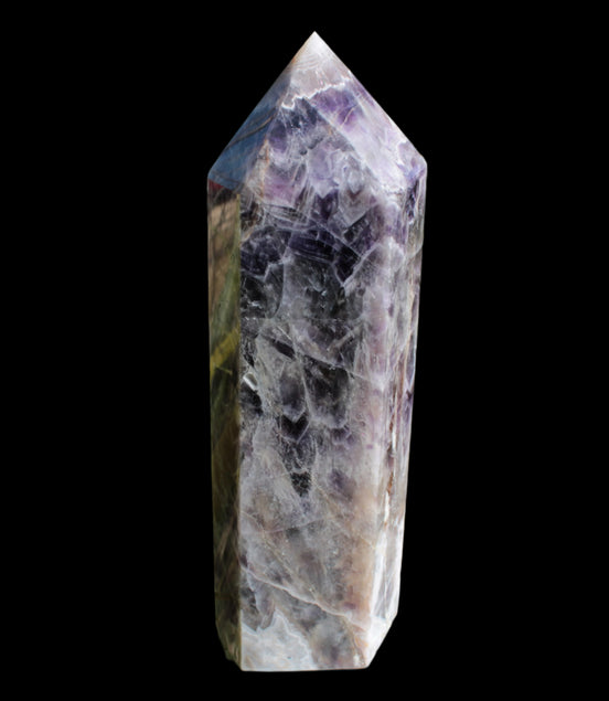 Fantasy Amethyst Obelisk 1840g in sunlight - Rocks and Things Store