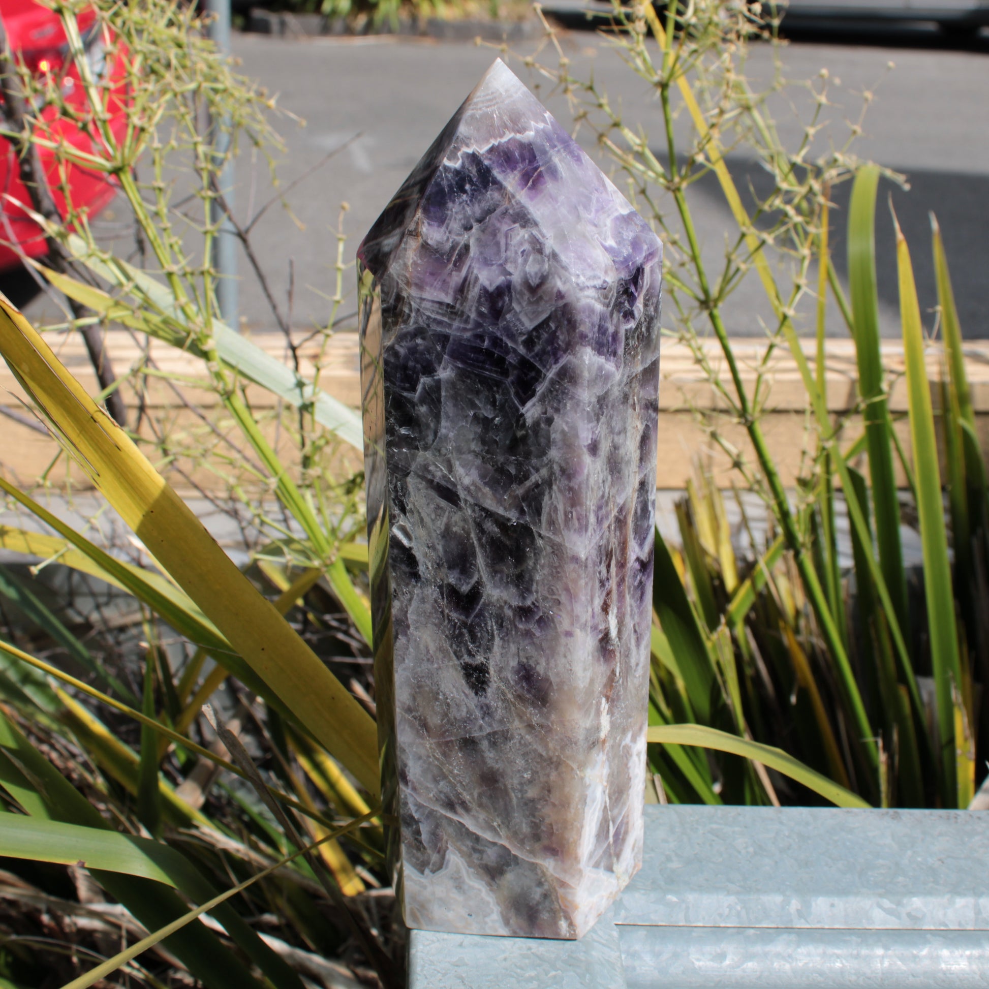 Fantasy Amethyst Obelisk 1840g Rocks and Things