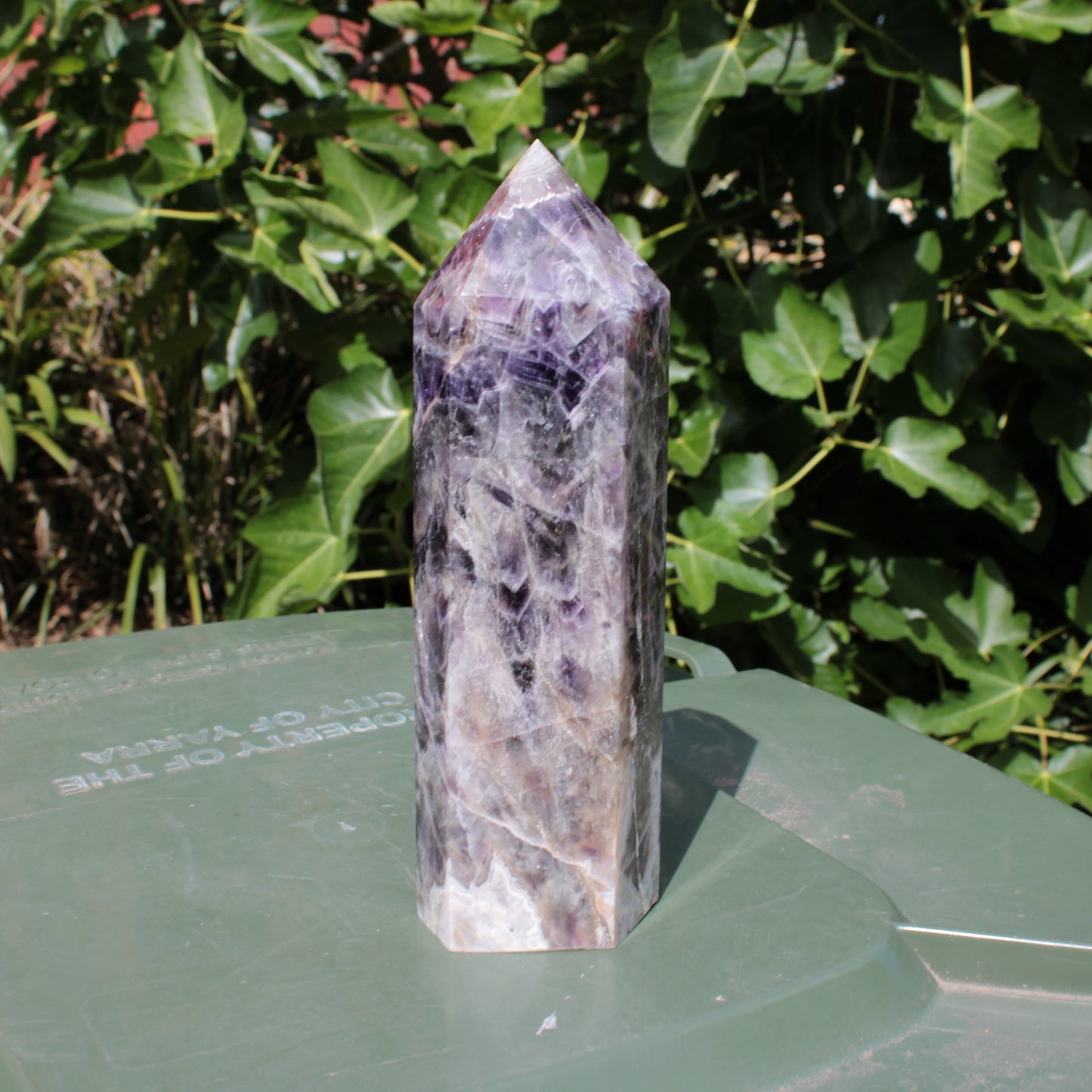 Fantasy Amethyst Obelisk 1840g Rocks and Things