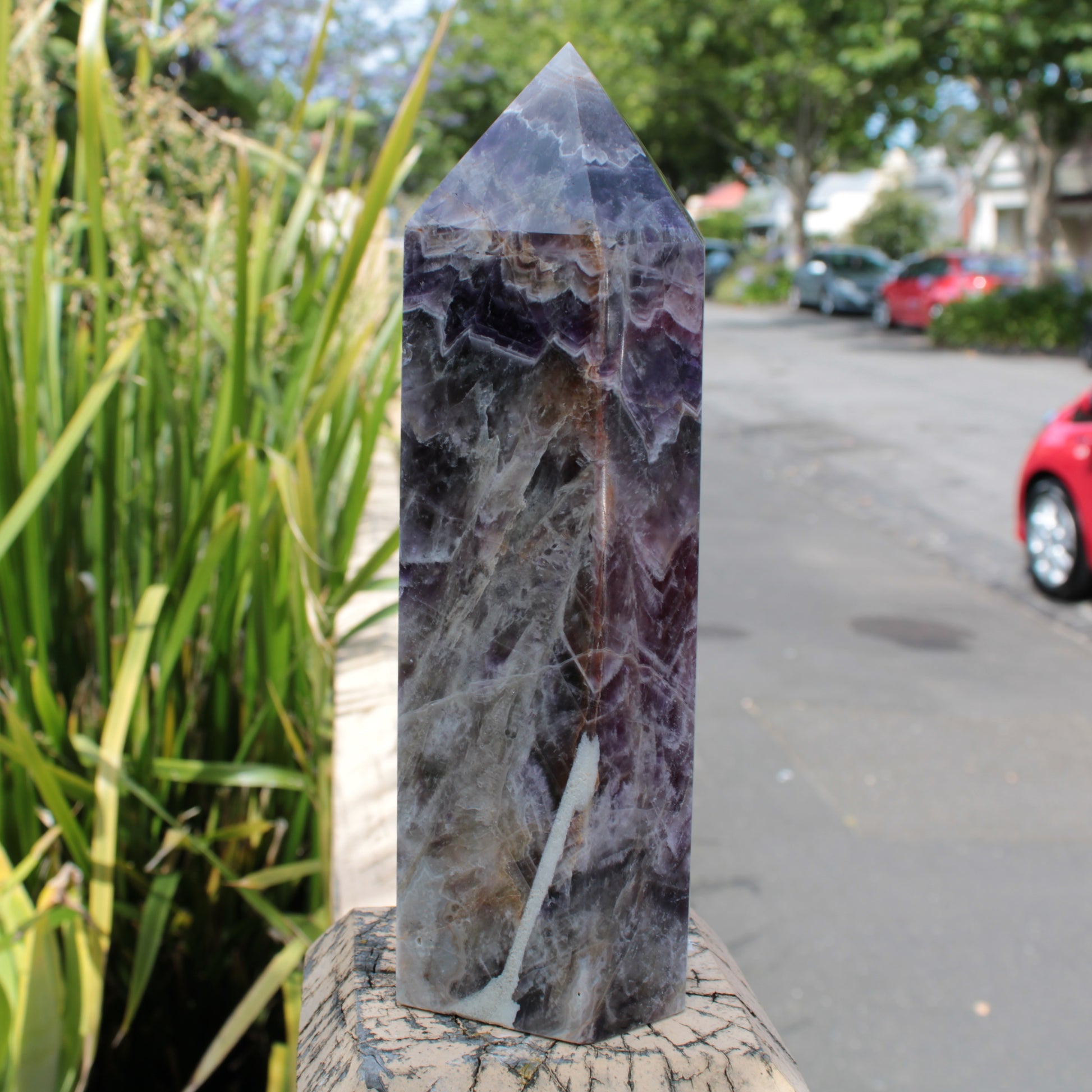 Fantasy Amethyst Obelisk 1840g Rocks and Things