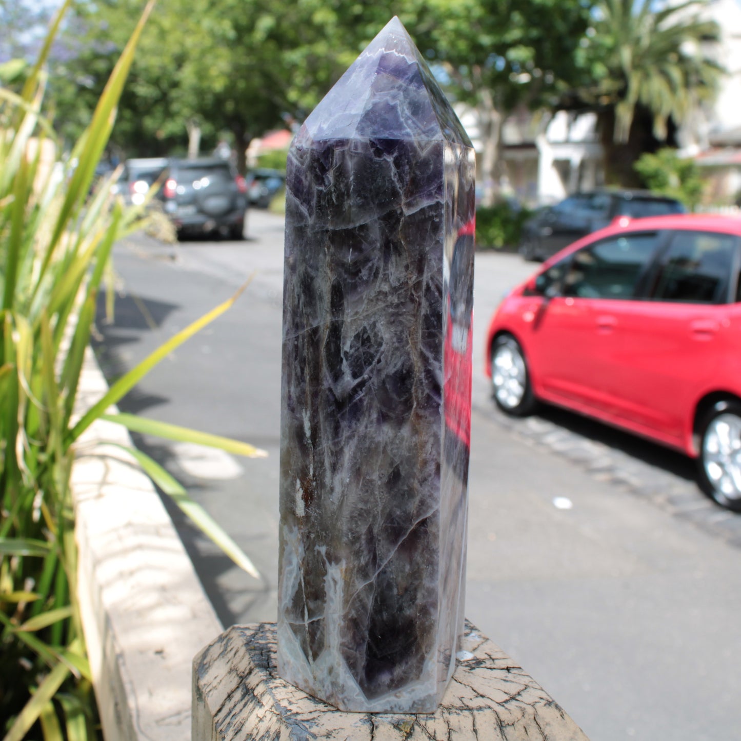 Fantasy Amethyst Obelisk 1840g Rocks and Things