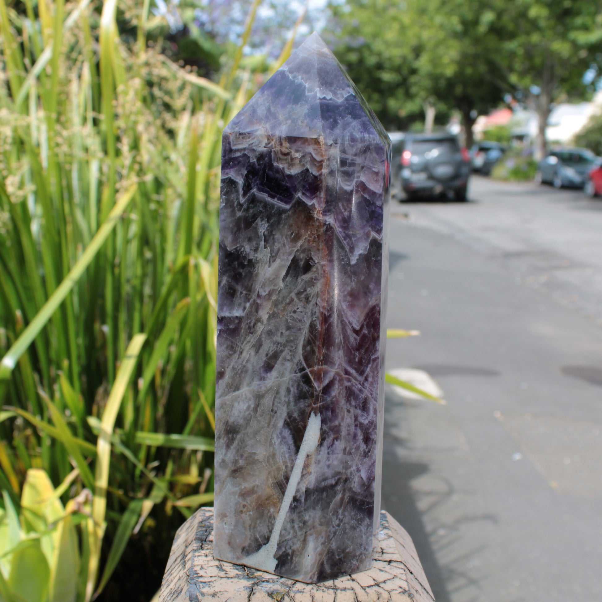 Fantasy Amethyst Obelisk 1840g Rocks and Things