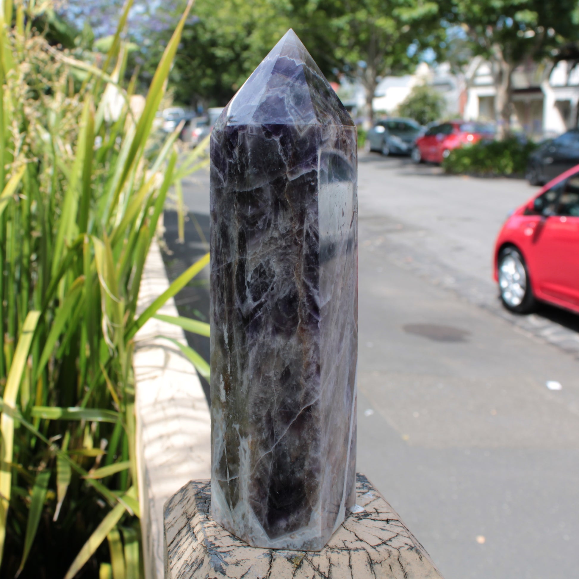 Fantasy Amethyst Obelisk 1840g Rocks and Things