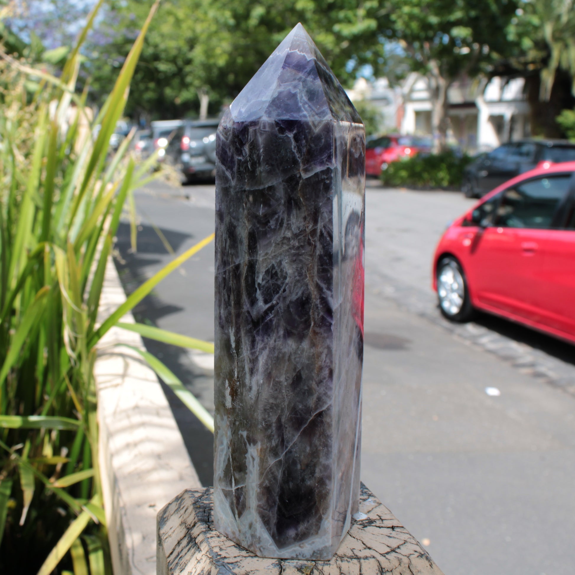 Fantasy Amethyst Obelisk 1840g Rocks and Things