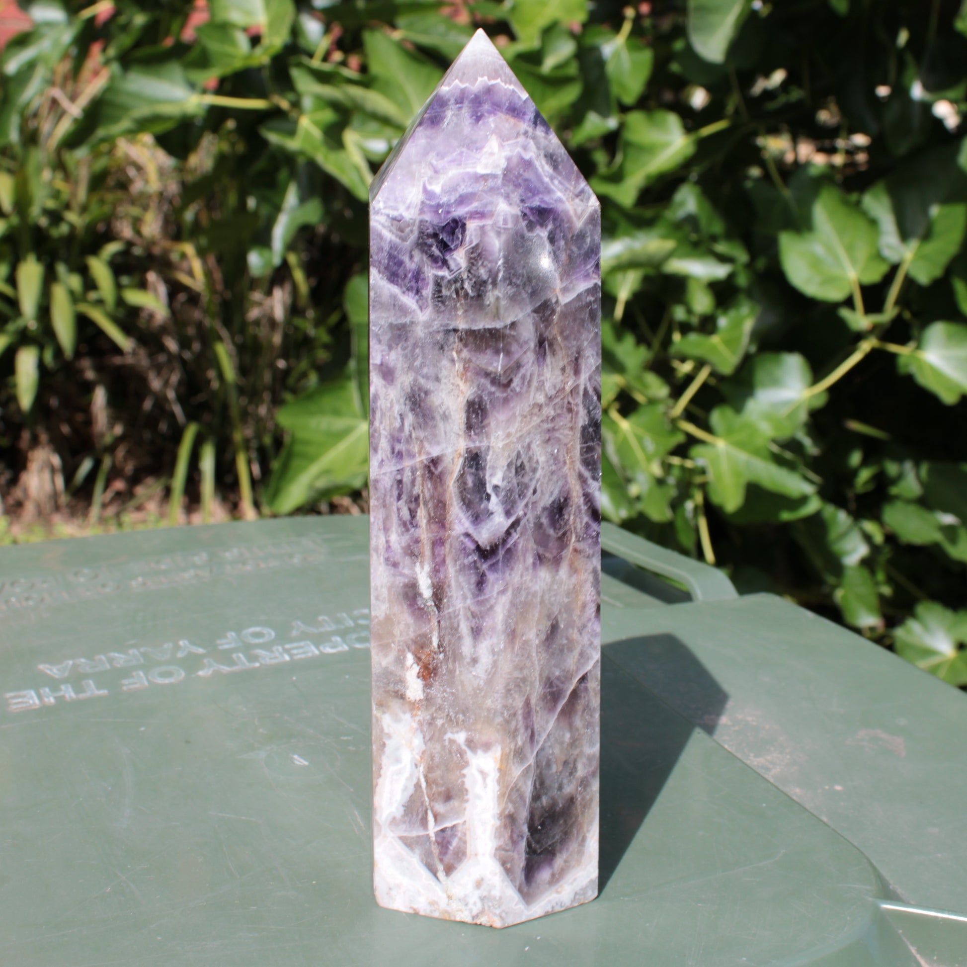 Fantasy Amethyst Obelisk 1840g Rocks and Things