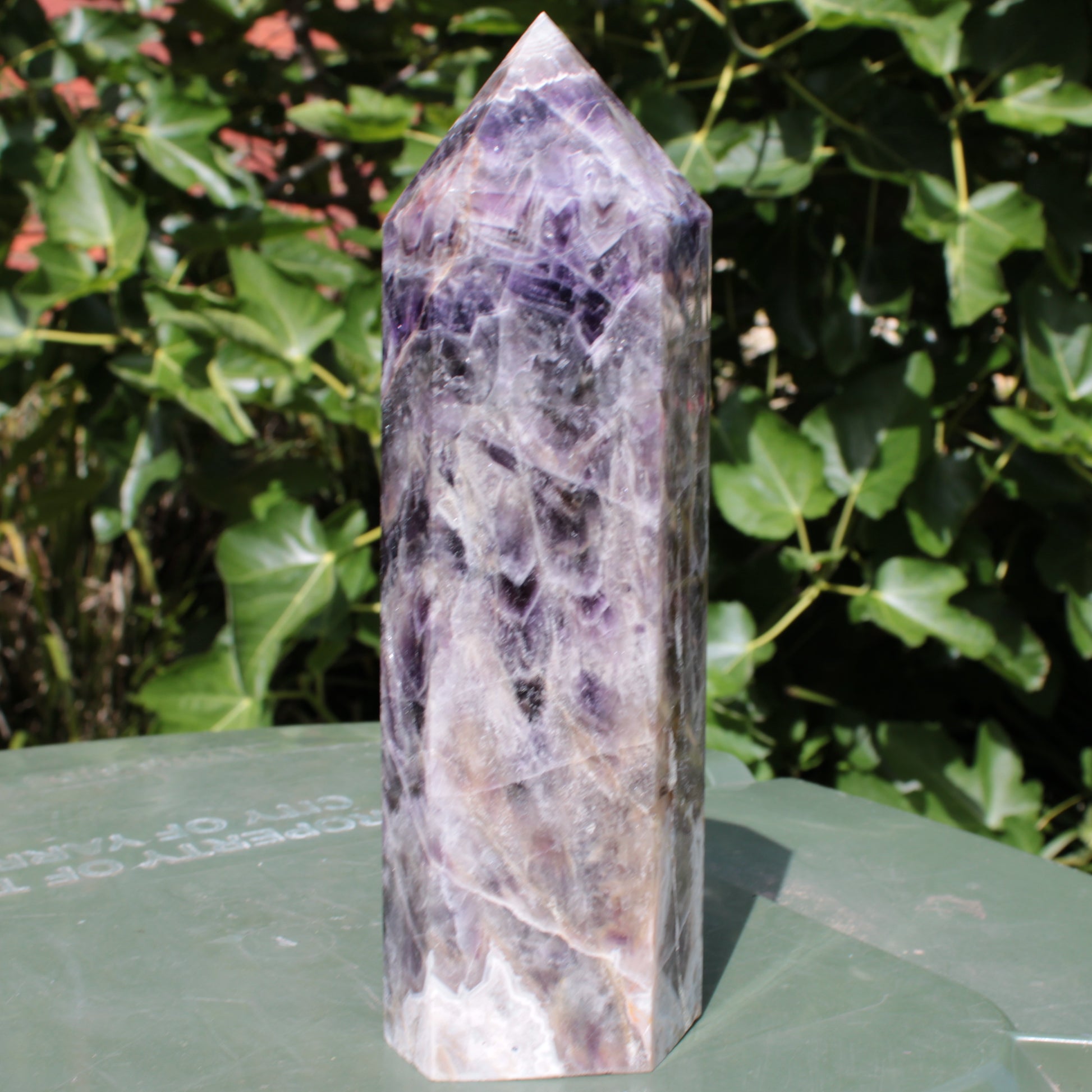 Fantasy Amethyst Obelisk 1840g Rocks and Things