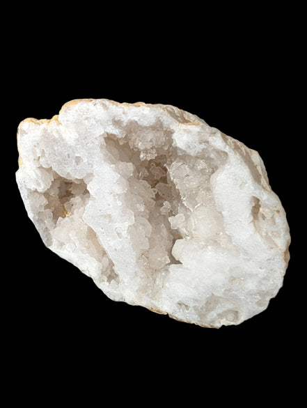 White Quartz sparkly crystal geode 244g - Rocks and Things Store