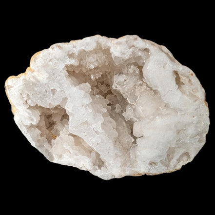 White Quartz sparkly crystal geode 244g - Rocks and Things Store