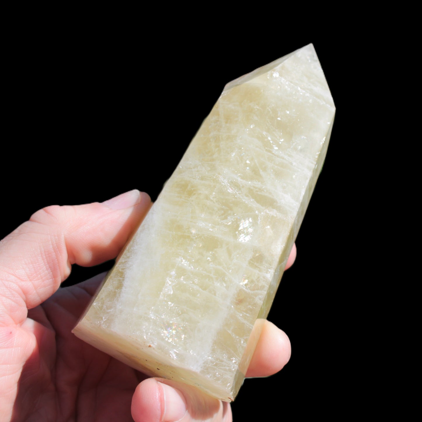 Citrine obelisk 412g Rocks and Things