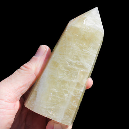 Citrine obelisk 412g Rocks and Things