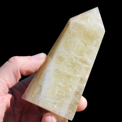 Citrine obelisk 412g Rocks and Things