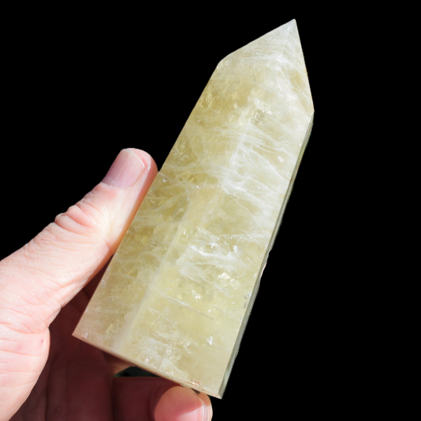 Citrine obelisk 412g Rocks and Things