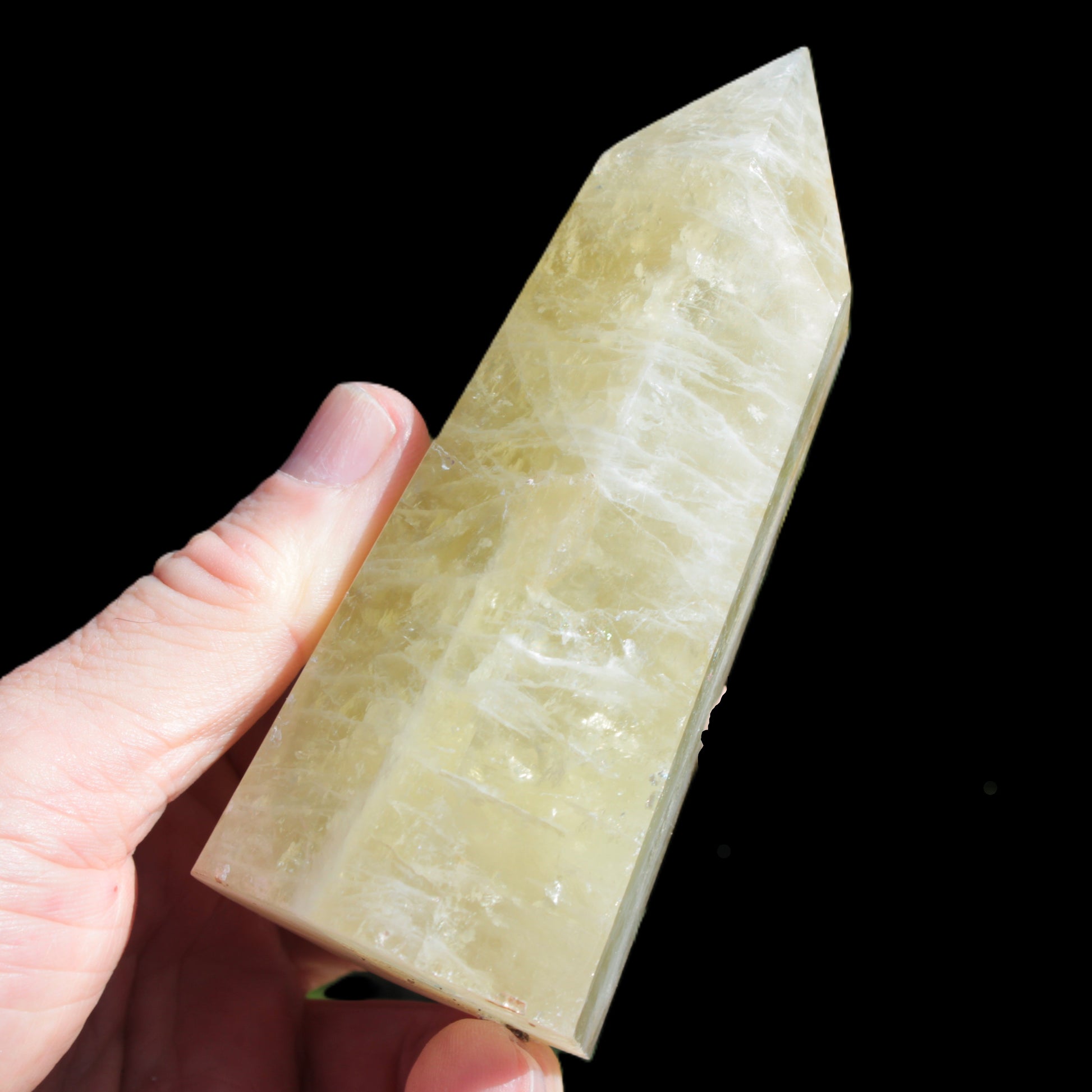 Citrine obelisk 412g Rocks and Things