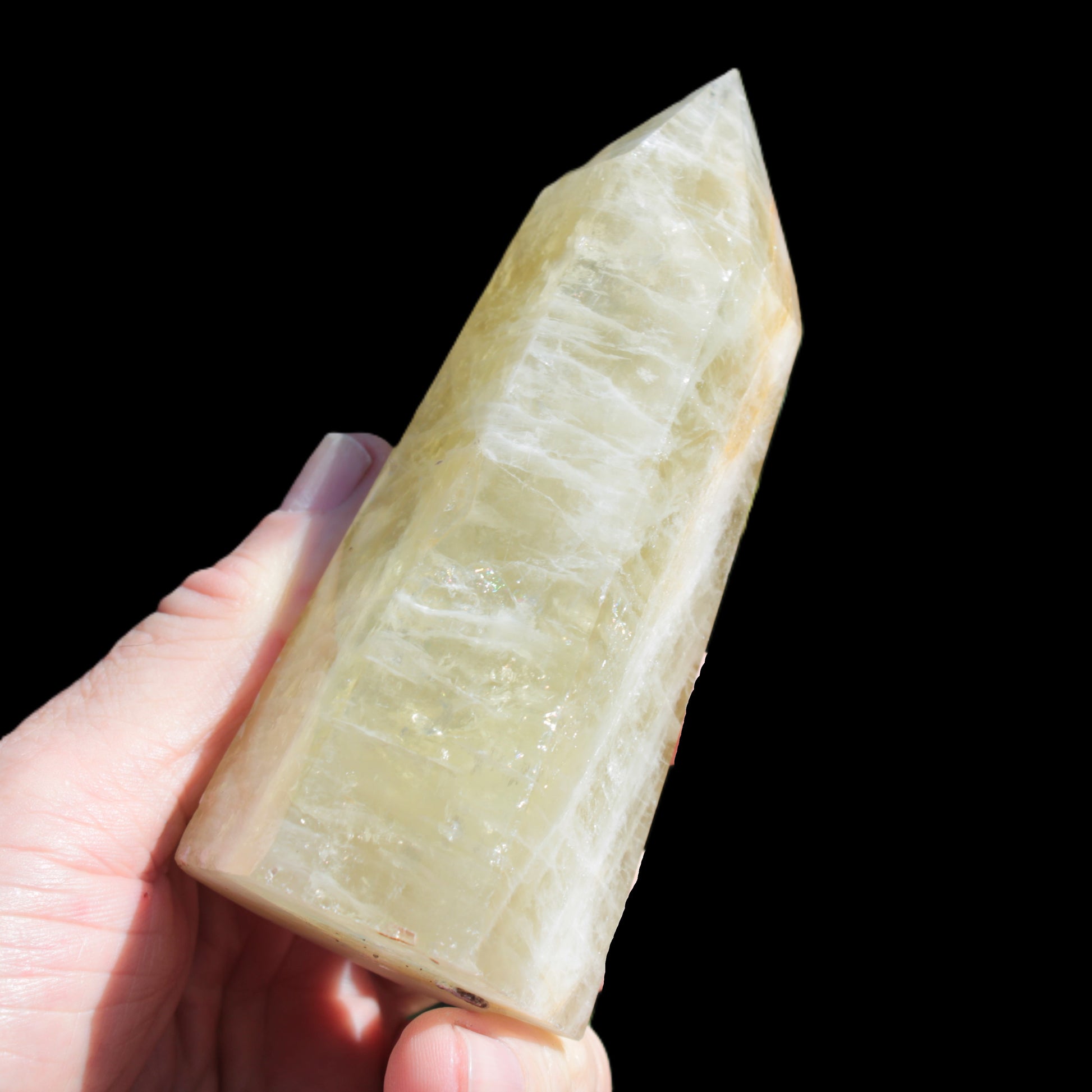 Citrine obelisk 412g Rocks and Things