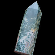 Moss Agate obelisk 859g - Rocks and Things Store