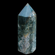 Moss Agate obelisk 859g - Rocks and Things Store