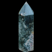 Moss Agate obelisk 859g - Rocks and Things Store