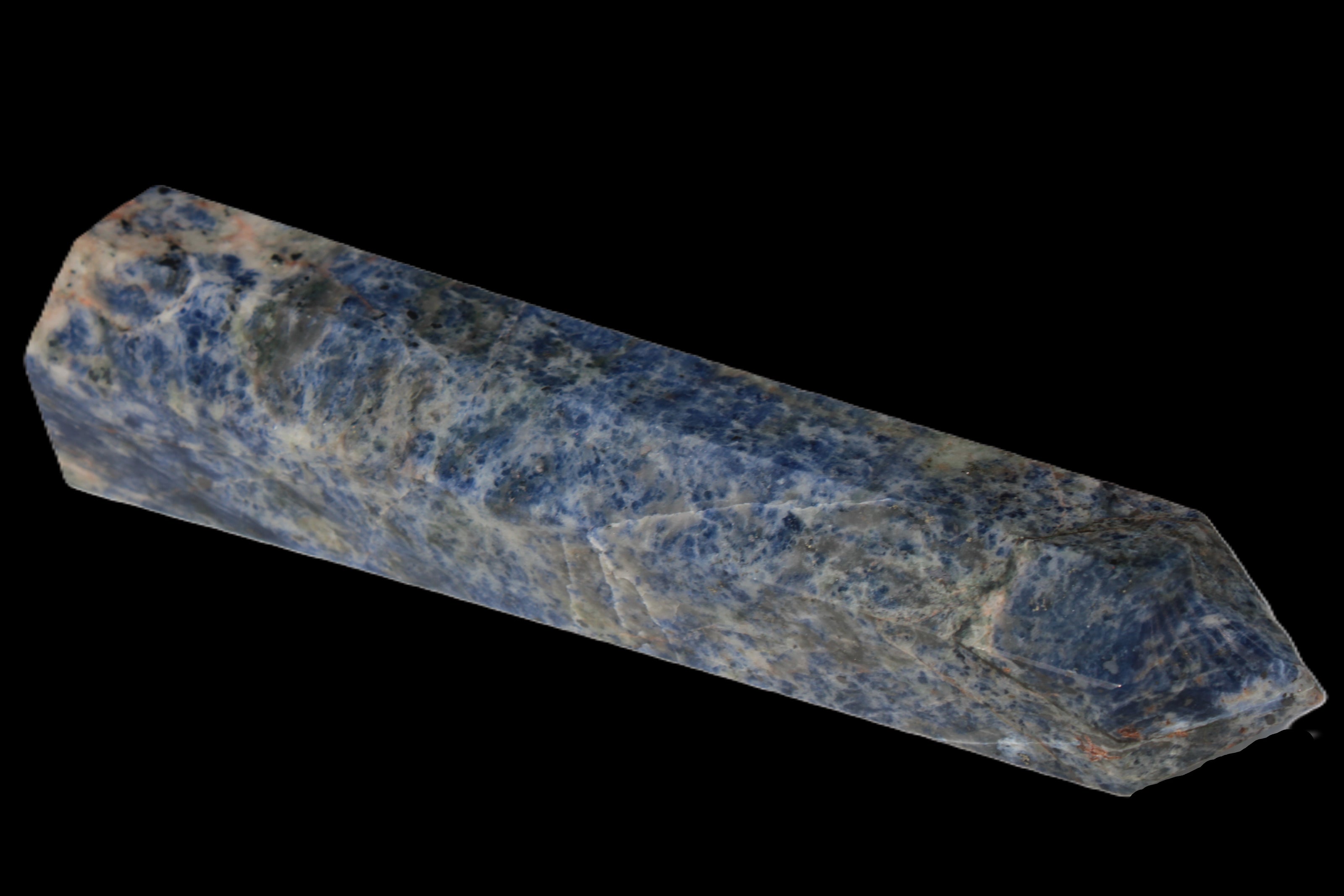 Sodalite obelisk 763g Rocks and Things