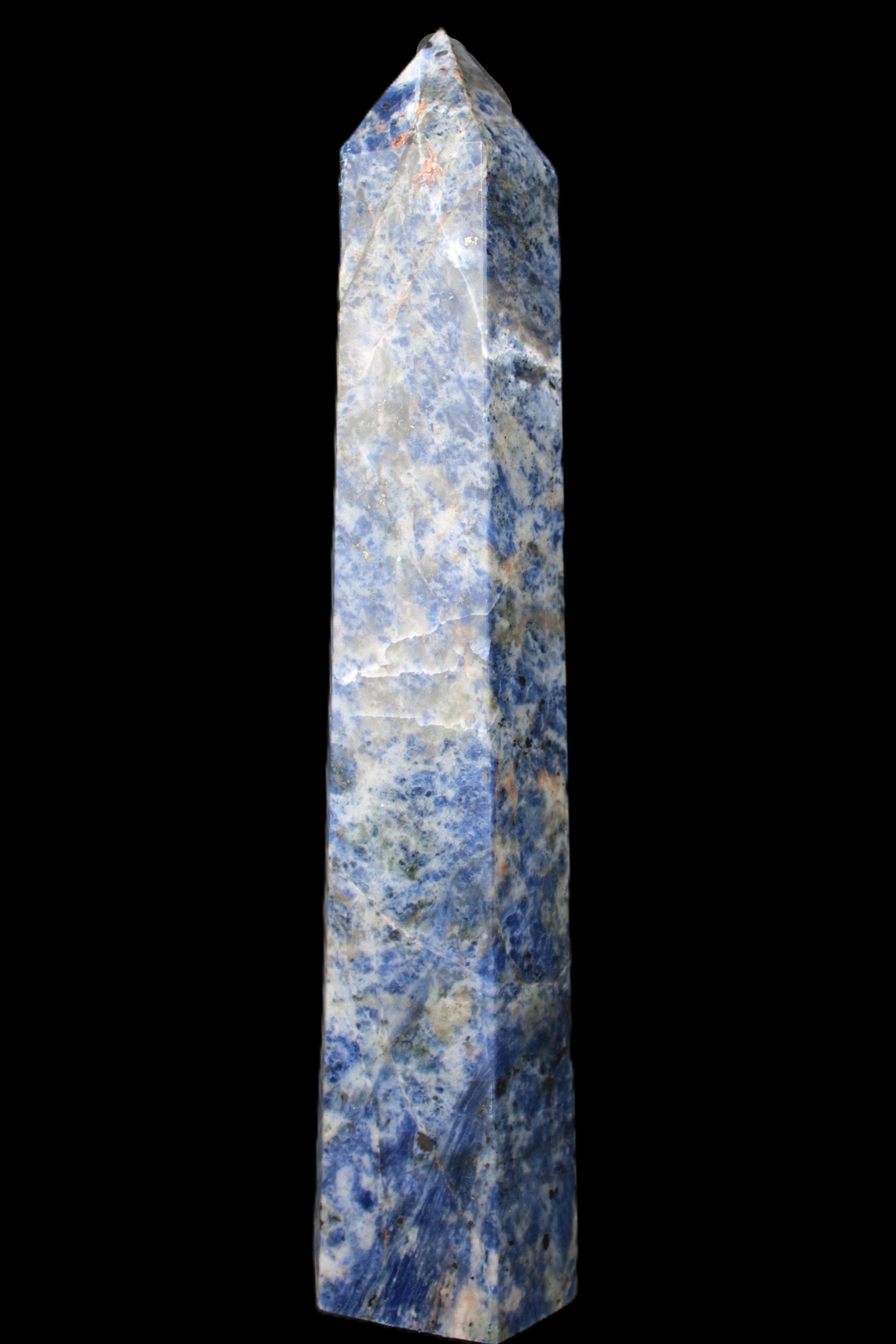 Sodalite obelisk 763g Rocks and Things