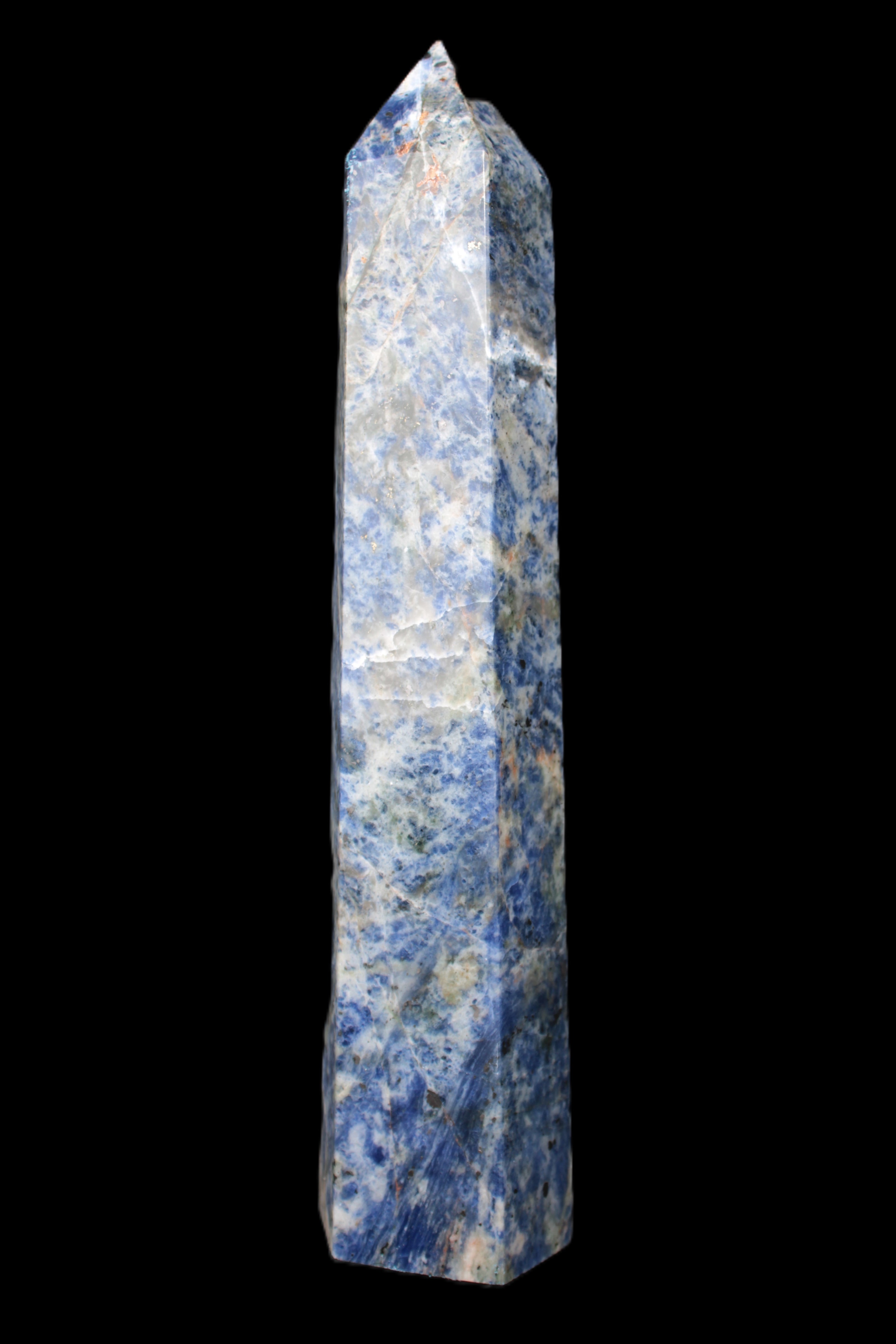Sodalite obelisk 763g Rocks and Things
