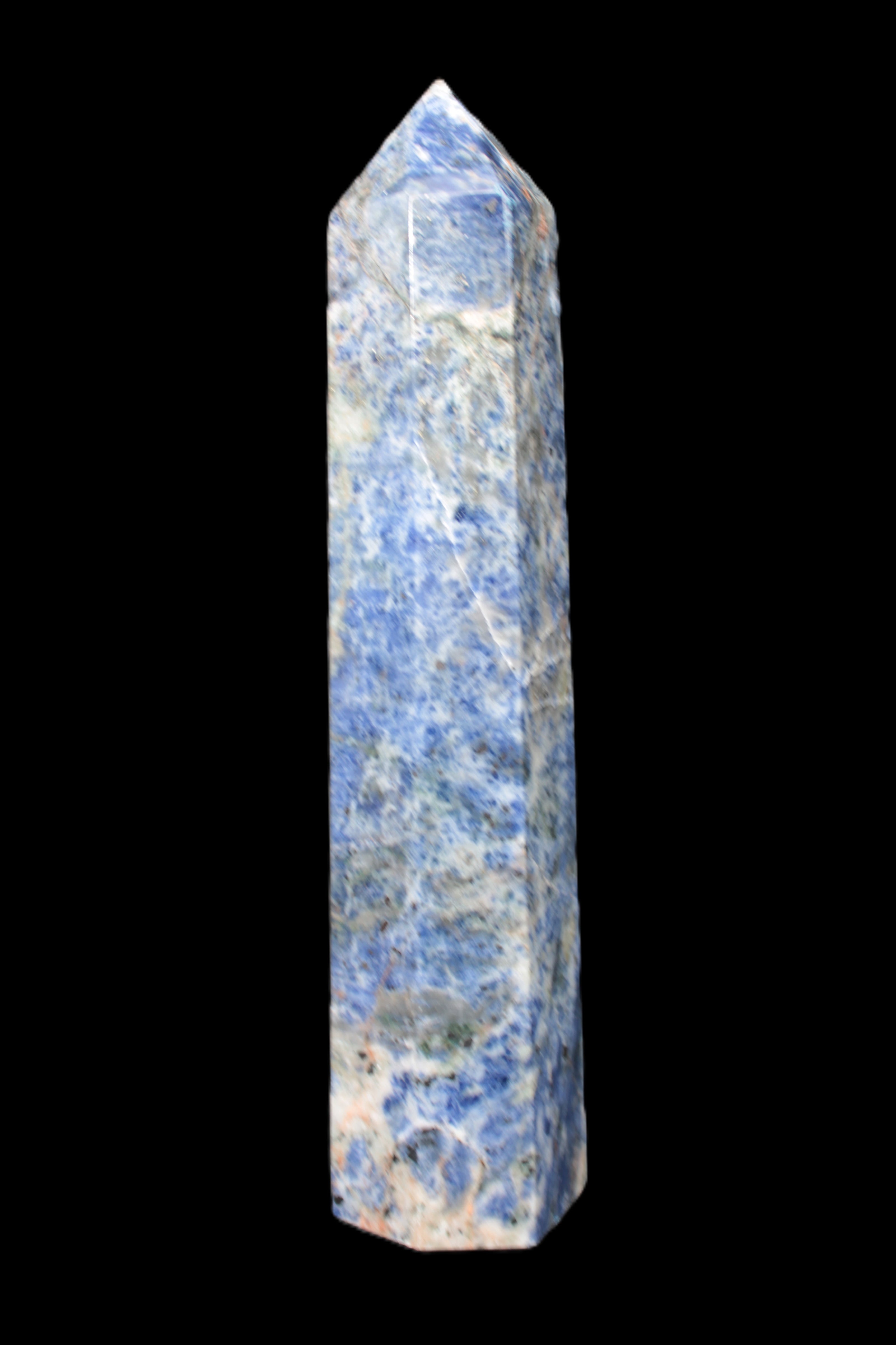 Sodalite obelisk 763g Rocks and Things