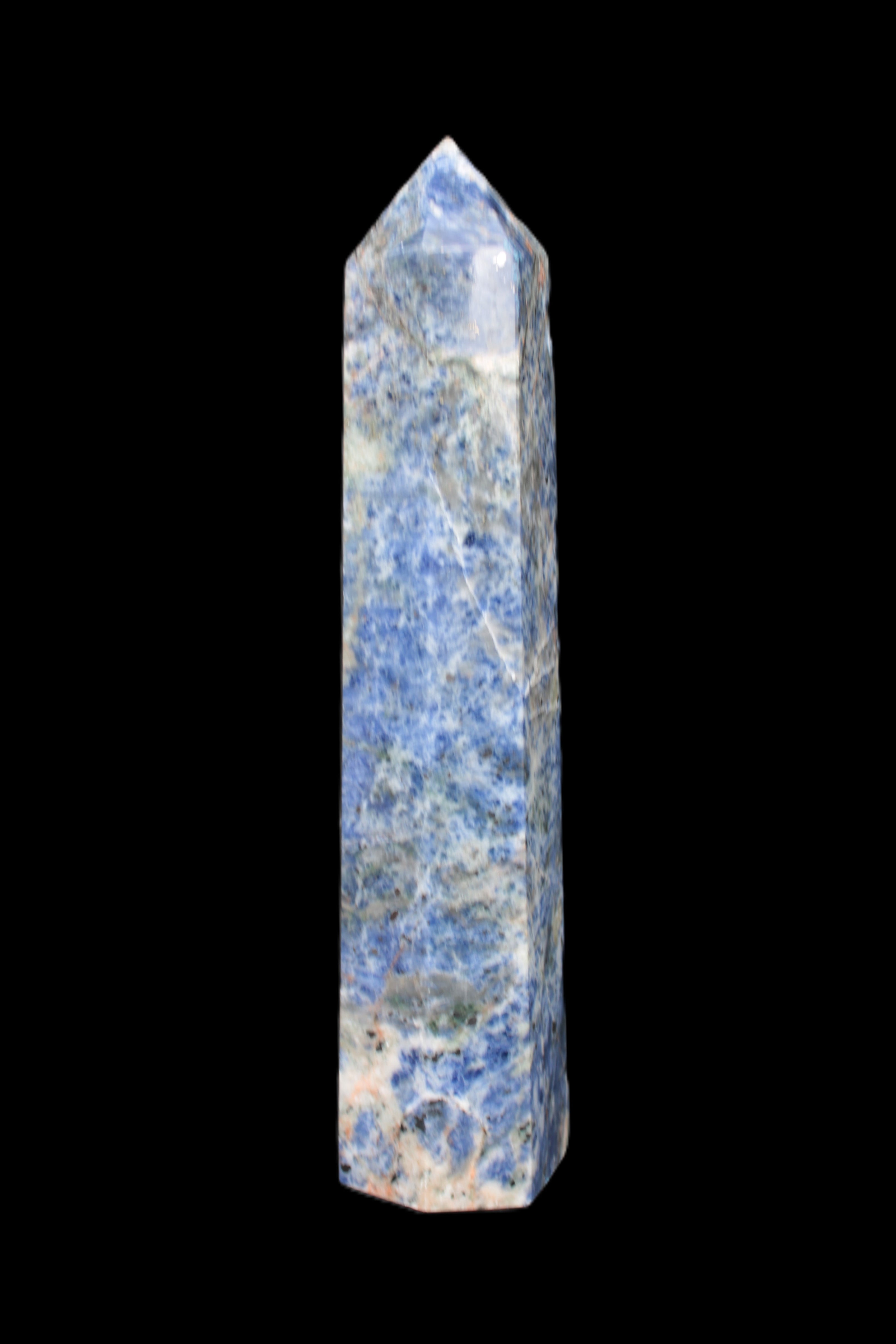 Sodalite obelisk 763g Rocks and Things