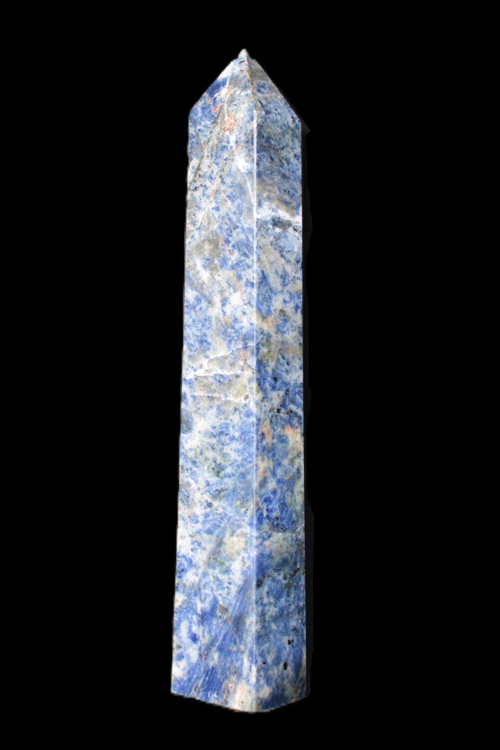 Sodalite obelisk 763g Rocks and Things