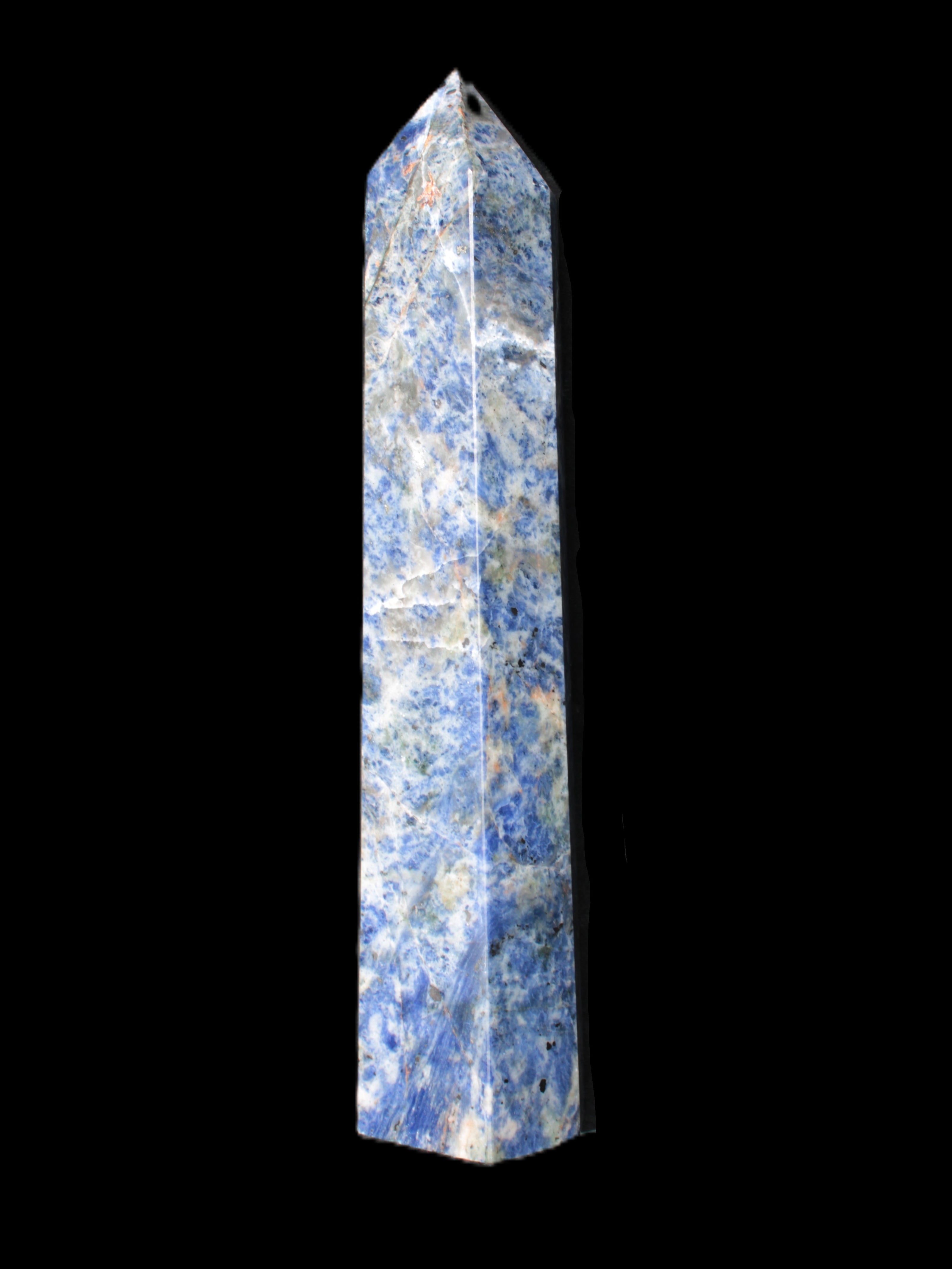 Sodalite obelisk 763g Rocks and Things