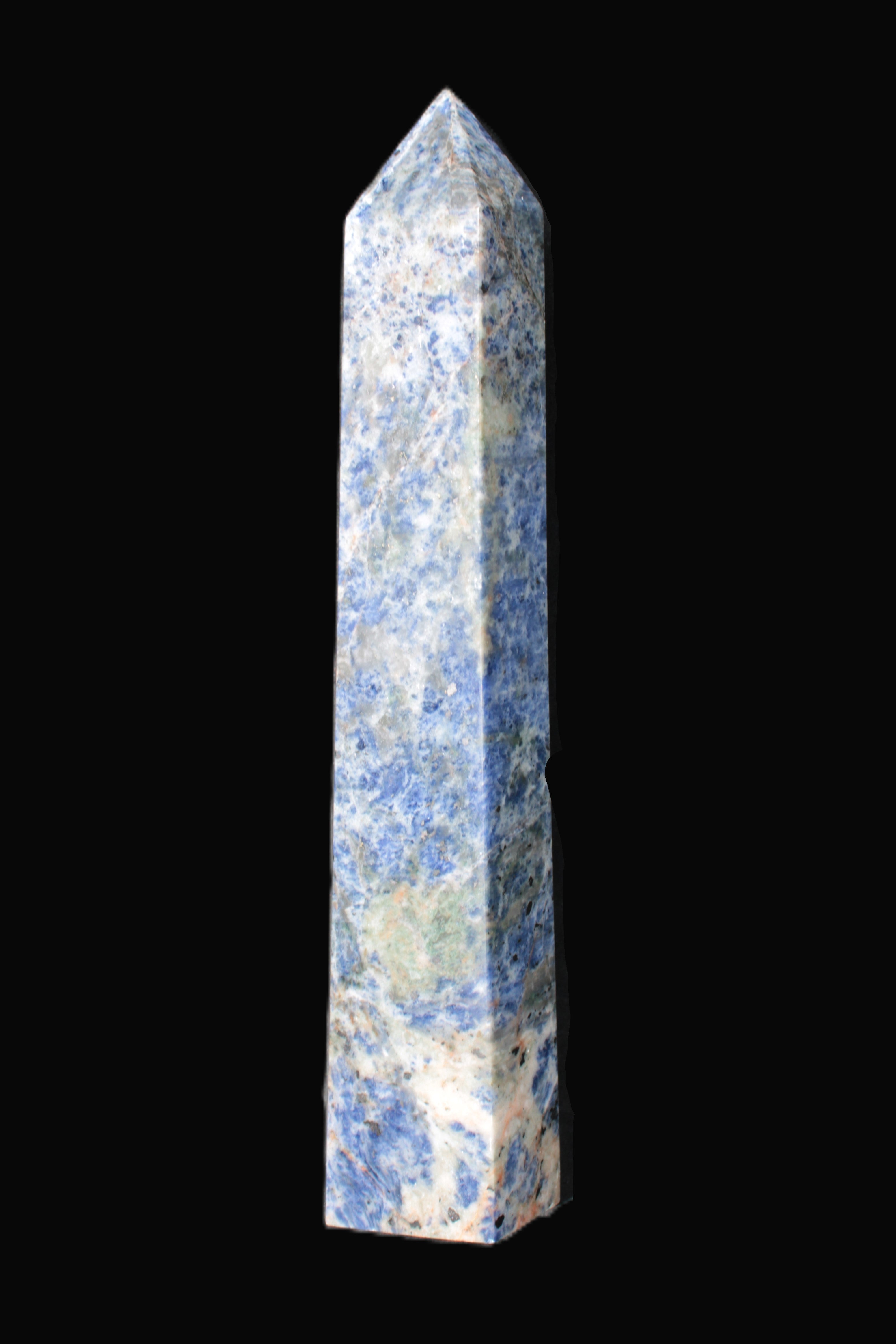 Sodalite obelisk 763g Rocks and Things