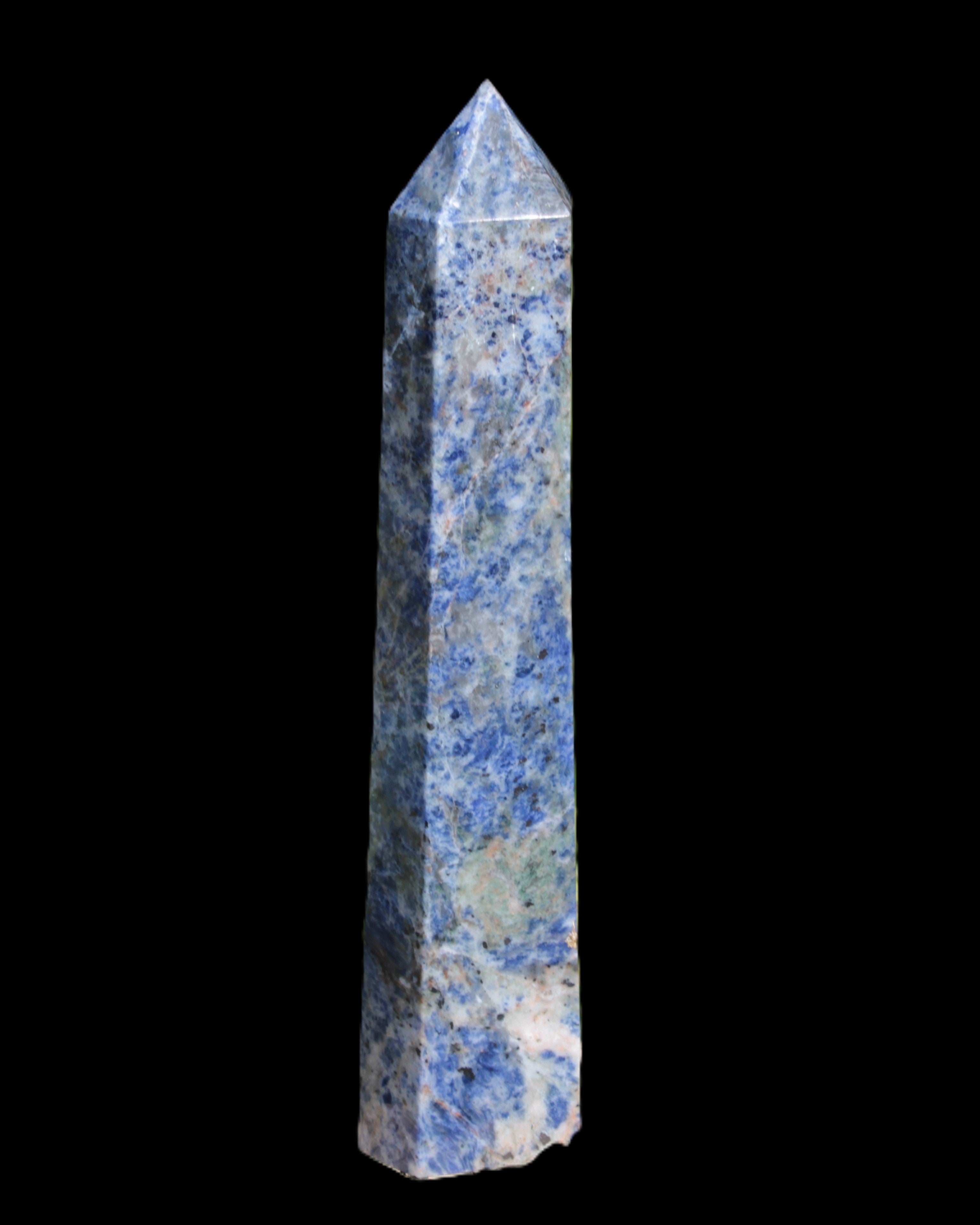 Sodalite obelisk 763g Rocks and Things